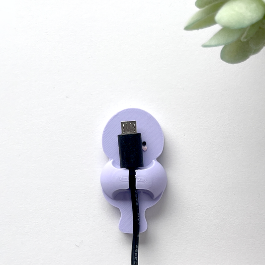 pack de 2 organizador de cables manatí amazónico