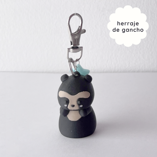 llavero siecha (oso de anteojos)
