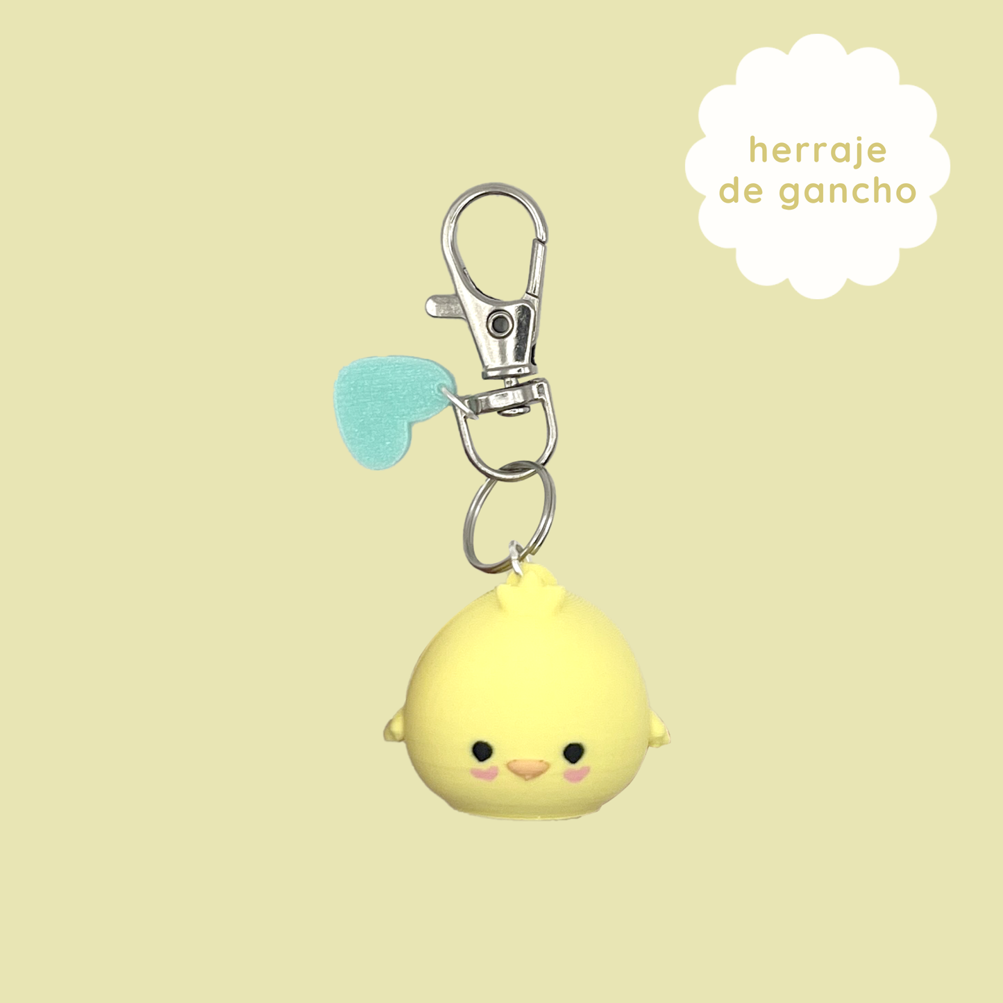 llavero pollito