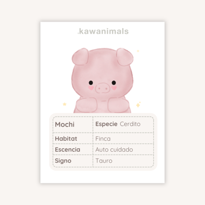 mascota mochi (cerdito)
