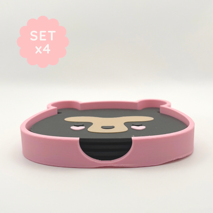 portavasos oso de anteojos