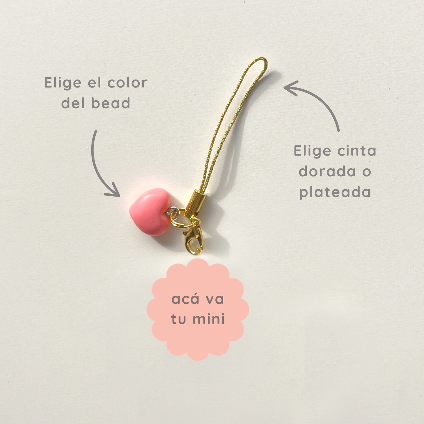 charm para celular para minis