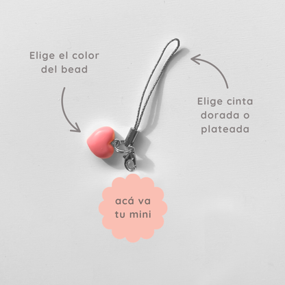 charm para celular para minis