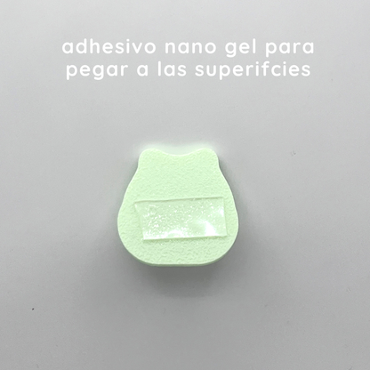 pack de 2 organizador de cables ranita