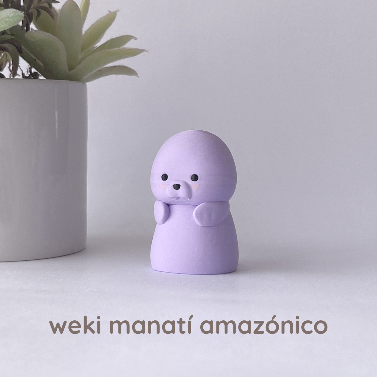 mascota weki (manatí amazónico)