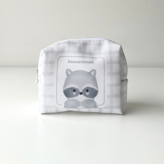 mini cosmetiquera mapache