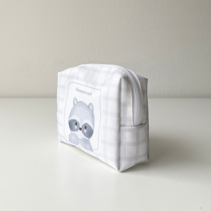 mini cosmetiquera mapache