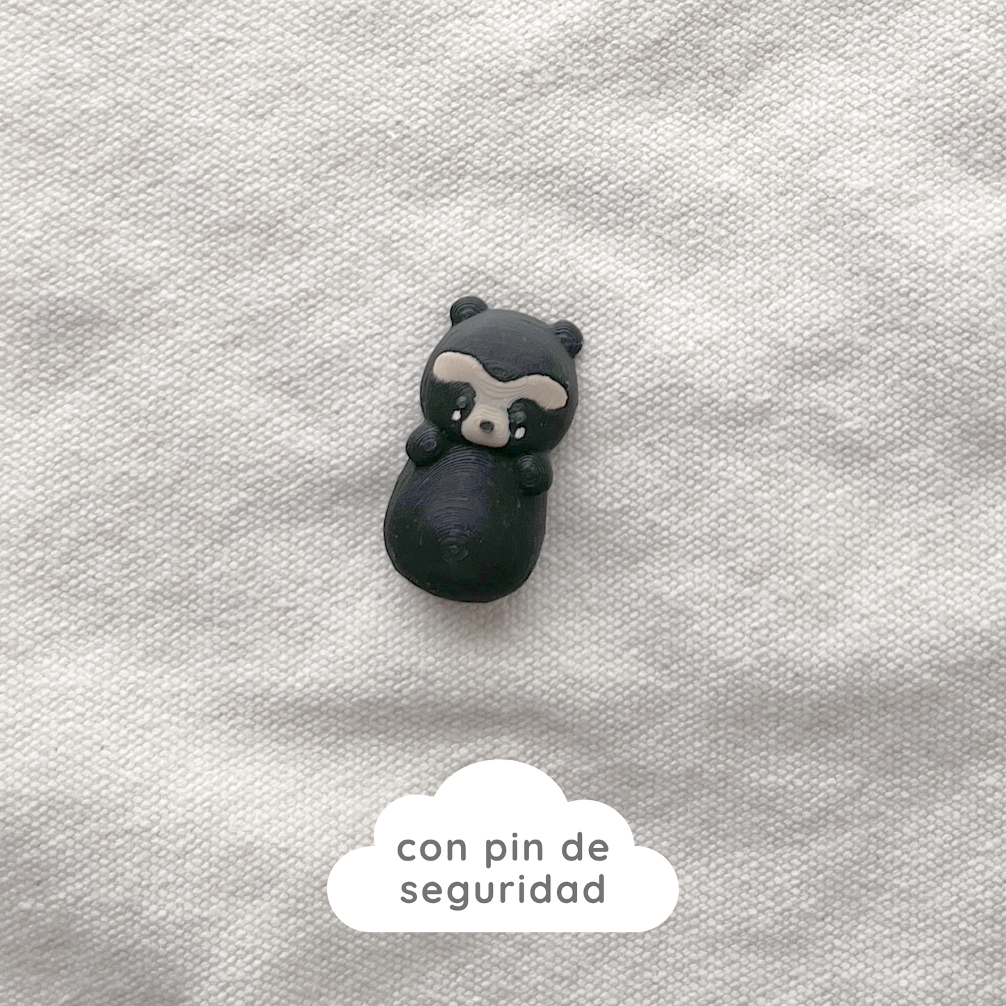 pin oso de anteojos