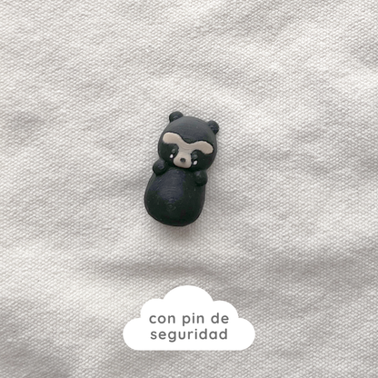 pin oso de anteojos