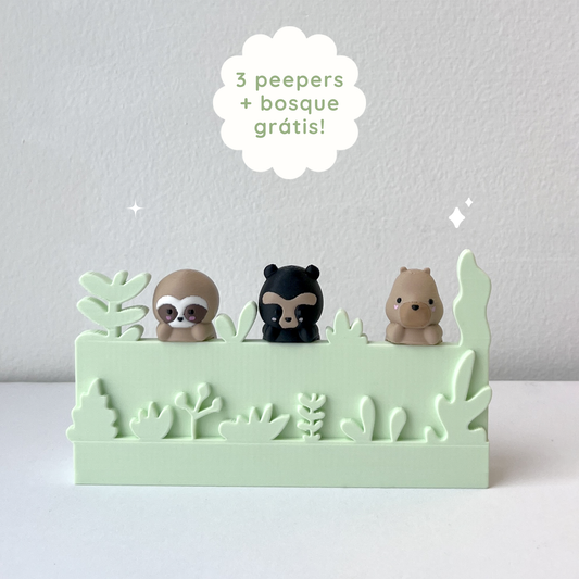 combo 3 peepers + bosque gratis