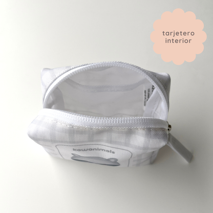 mini cosmetiquera mapache