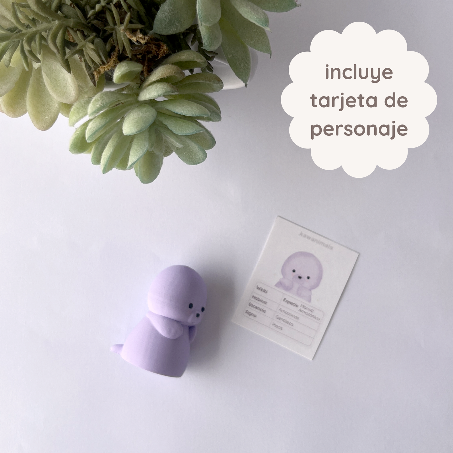 mascota weki (manatí amazónico)