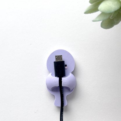 pack de 2 organizador de cables manatí amazónico