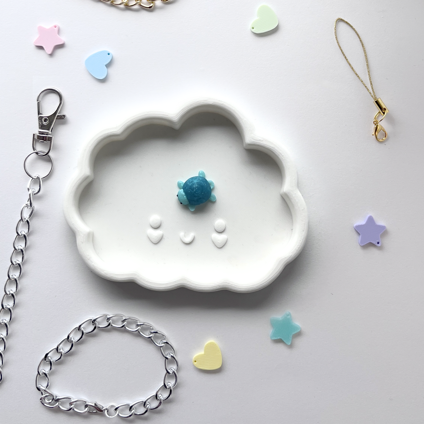 mini charm tortuga
