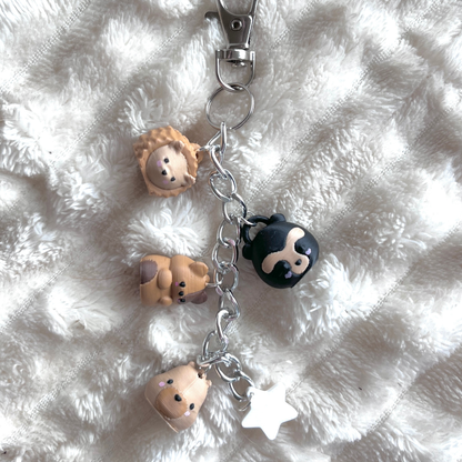 colgante largo para mini charms