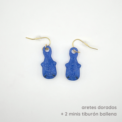 aretes para mini charms