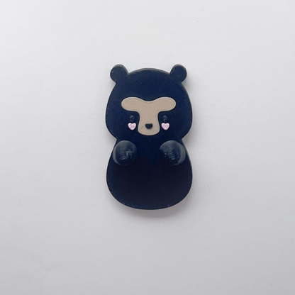 gancho organizador oso de anteojos