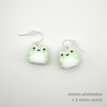aretes para mini charms