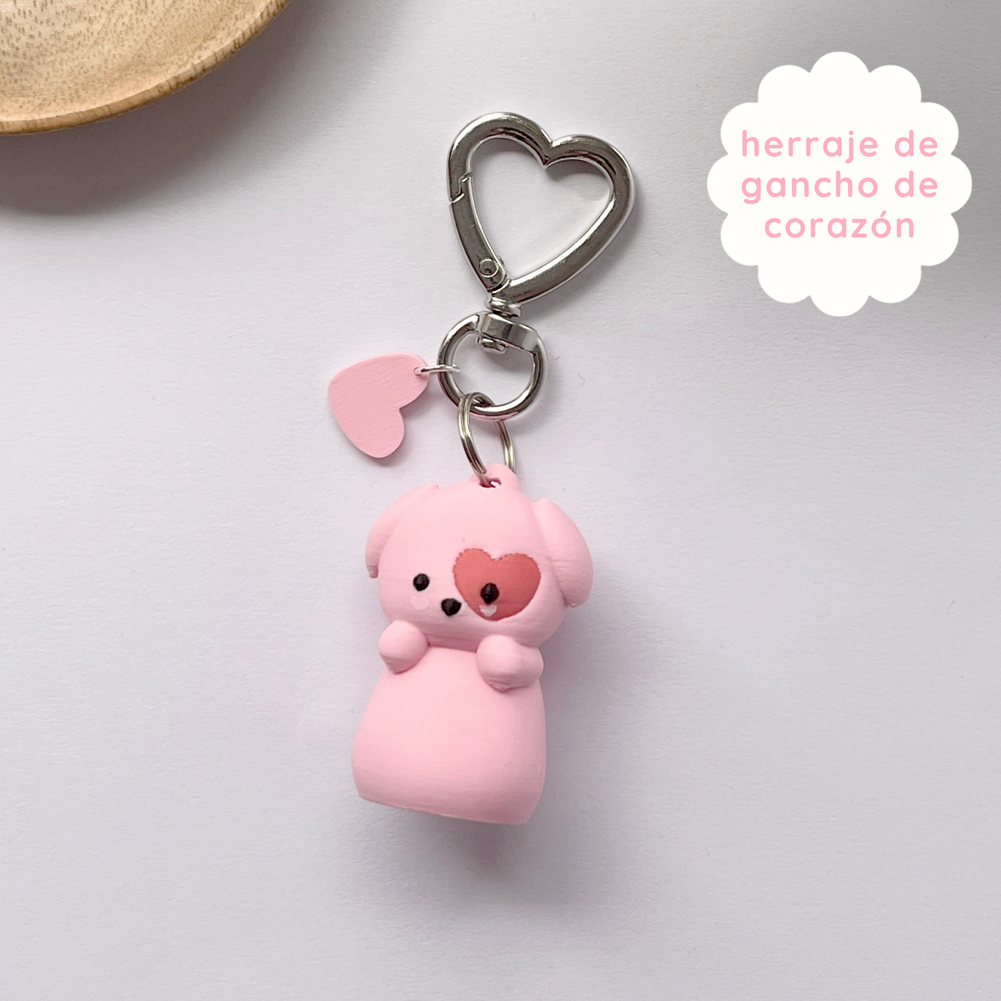 llavero perro amor