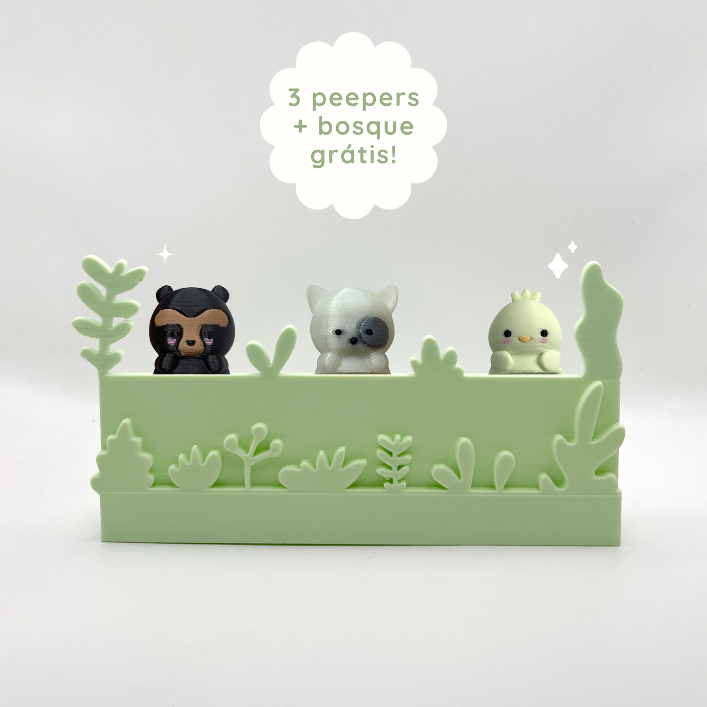 combo 3 peepers + bosque gratis