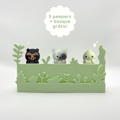 combo 3 peepers + bosque gratis