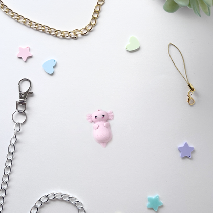 mini charm ajolote