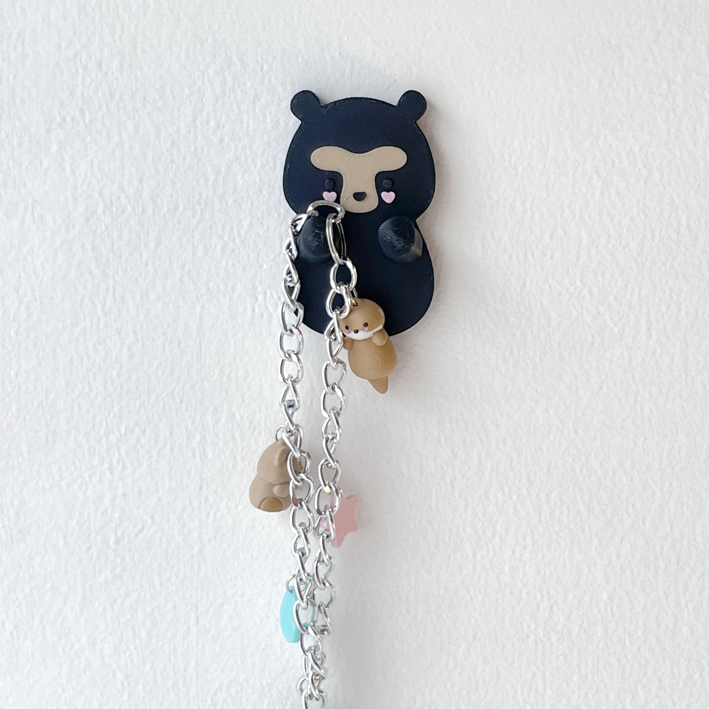 gancho organizador oso de anteojos