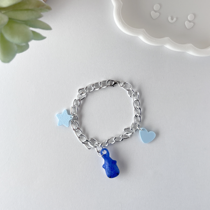 pulsera para mini charms