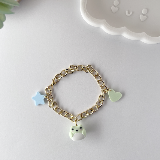 pulsera para mini charms
