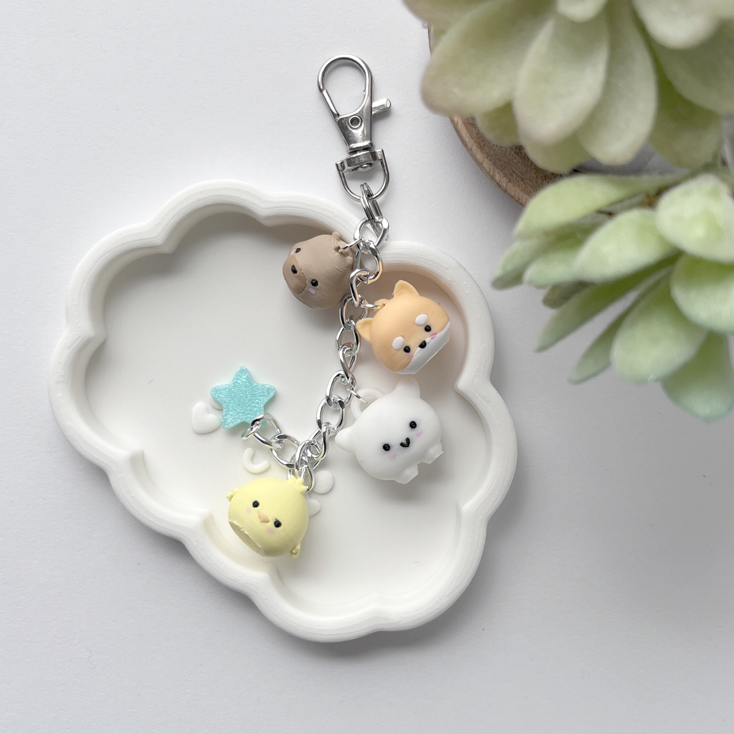 colgante largo para mini charms