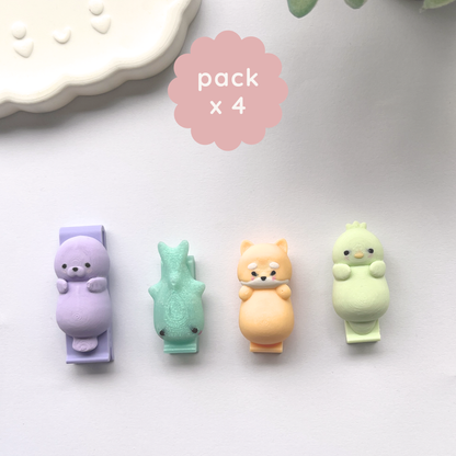 pack de 4 clips