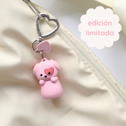 llavero perro amor