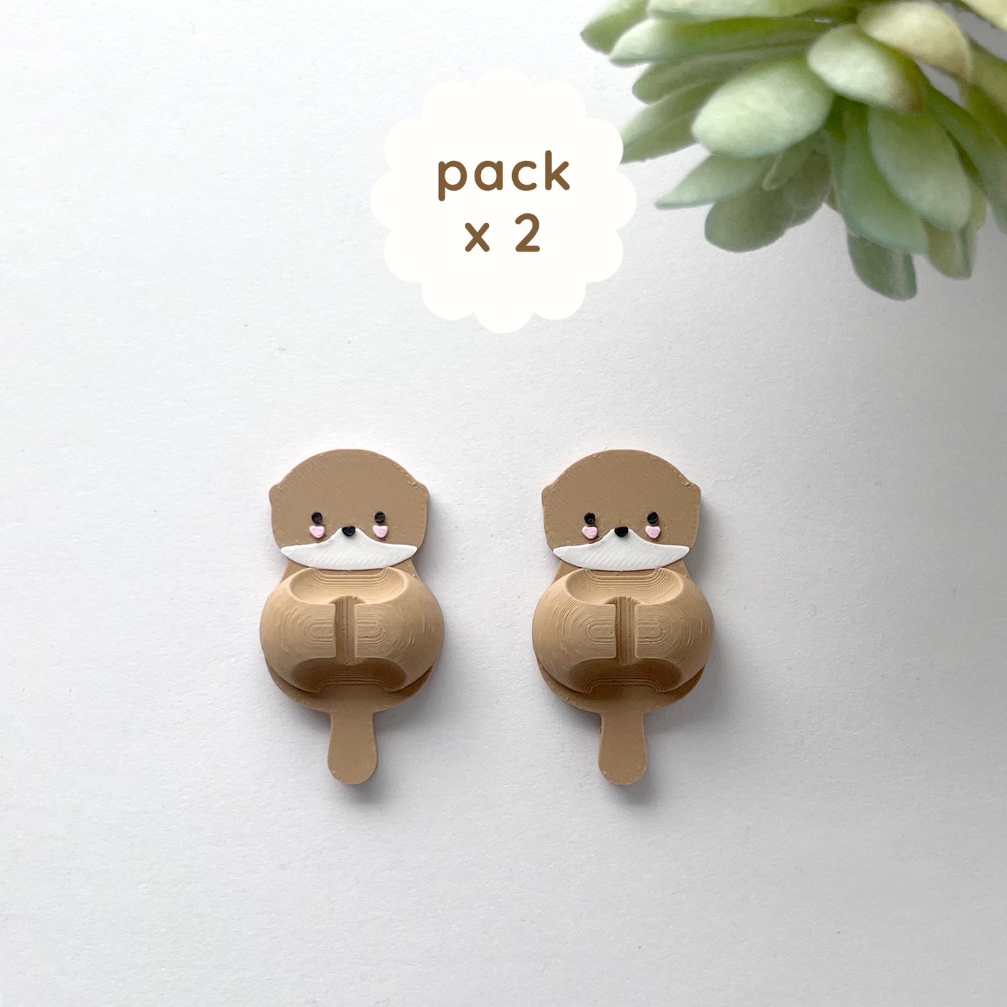 pack de 2 organizador de cables nutria