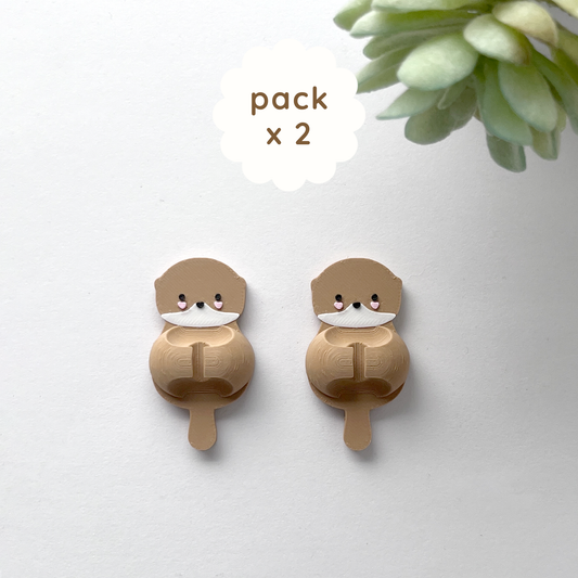 pack de 2 organizador de cables nutria