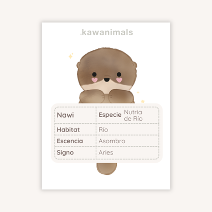 mascota nawi (nutria)
