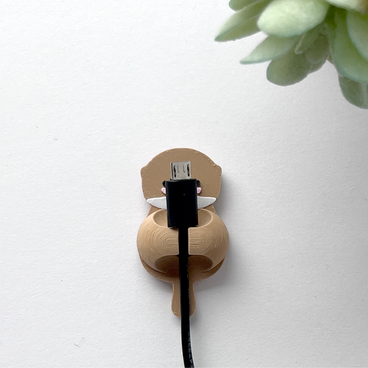 pack de 2 organizador de cables nutria