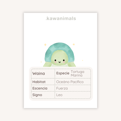 mascota waina tortuga marina