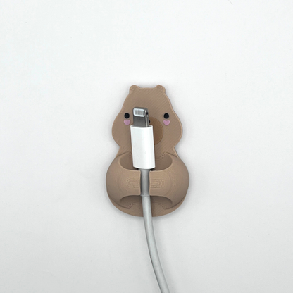 pack de 2 organizador de cables chigüiro