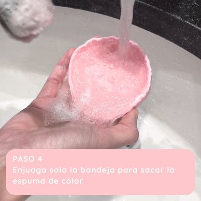 bandejita limpia brochas bina (puercoespín)