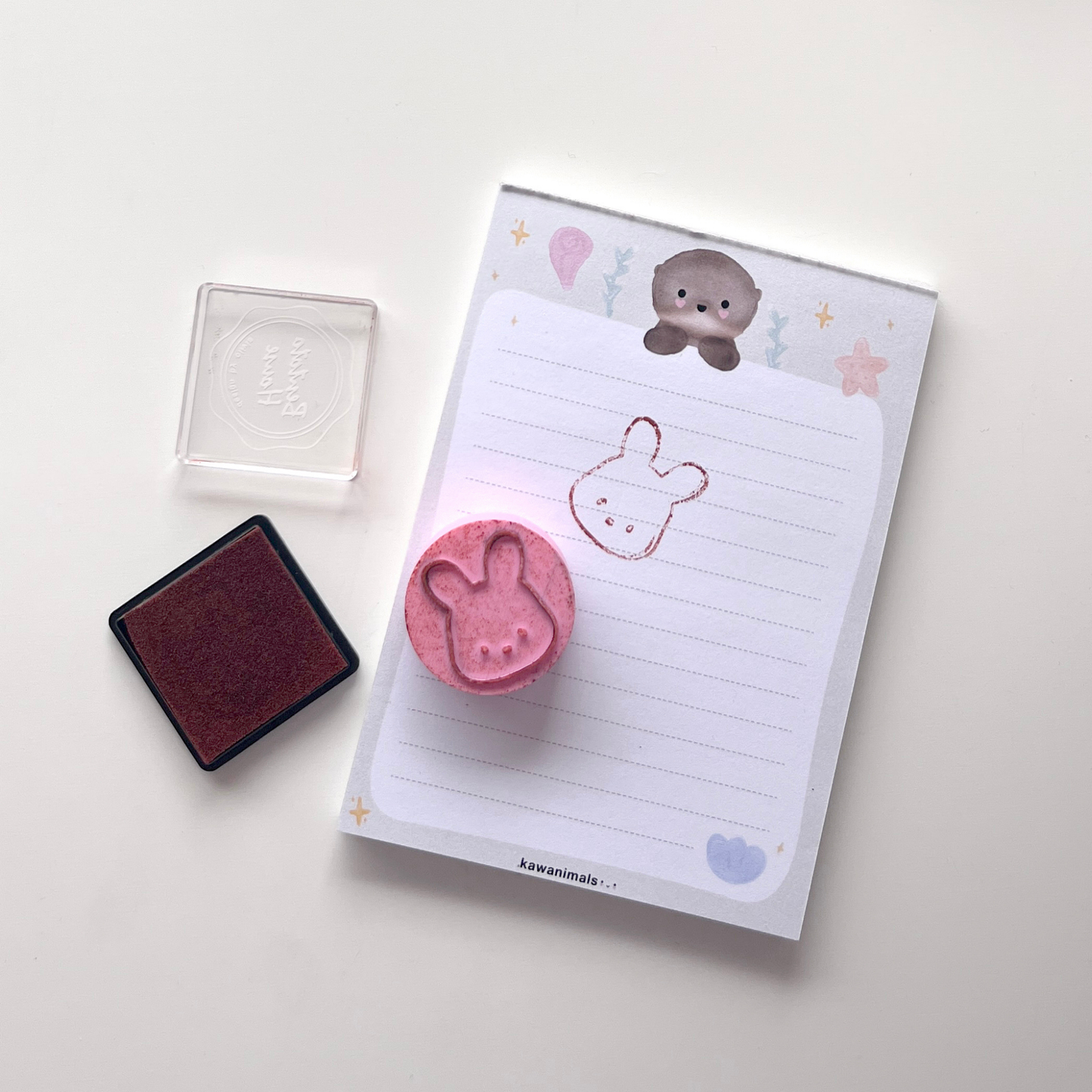 kit de sellos + tinta