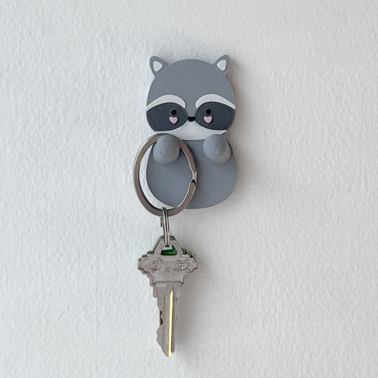 gancho organizador tanuki (mapache)