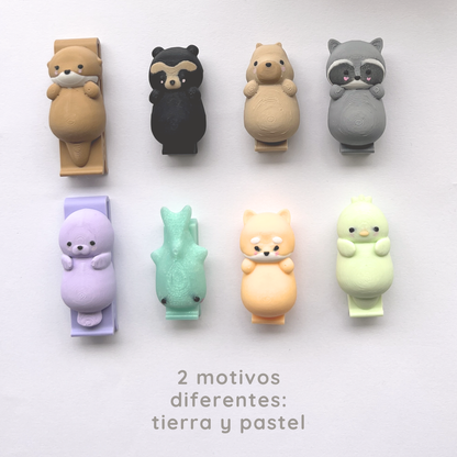 pack de 4 clips