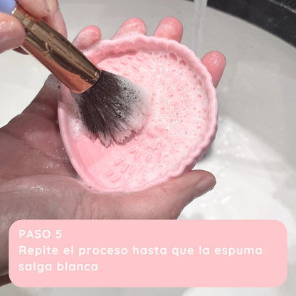bandejita limpia brochas bina (puercoespín)