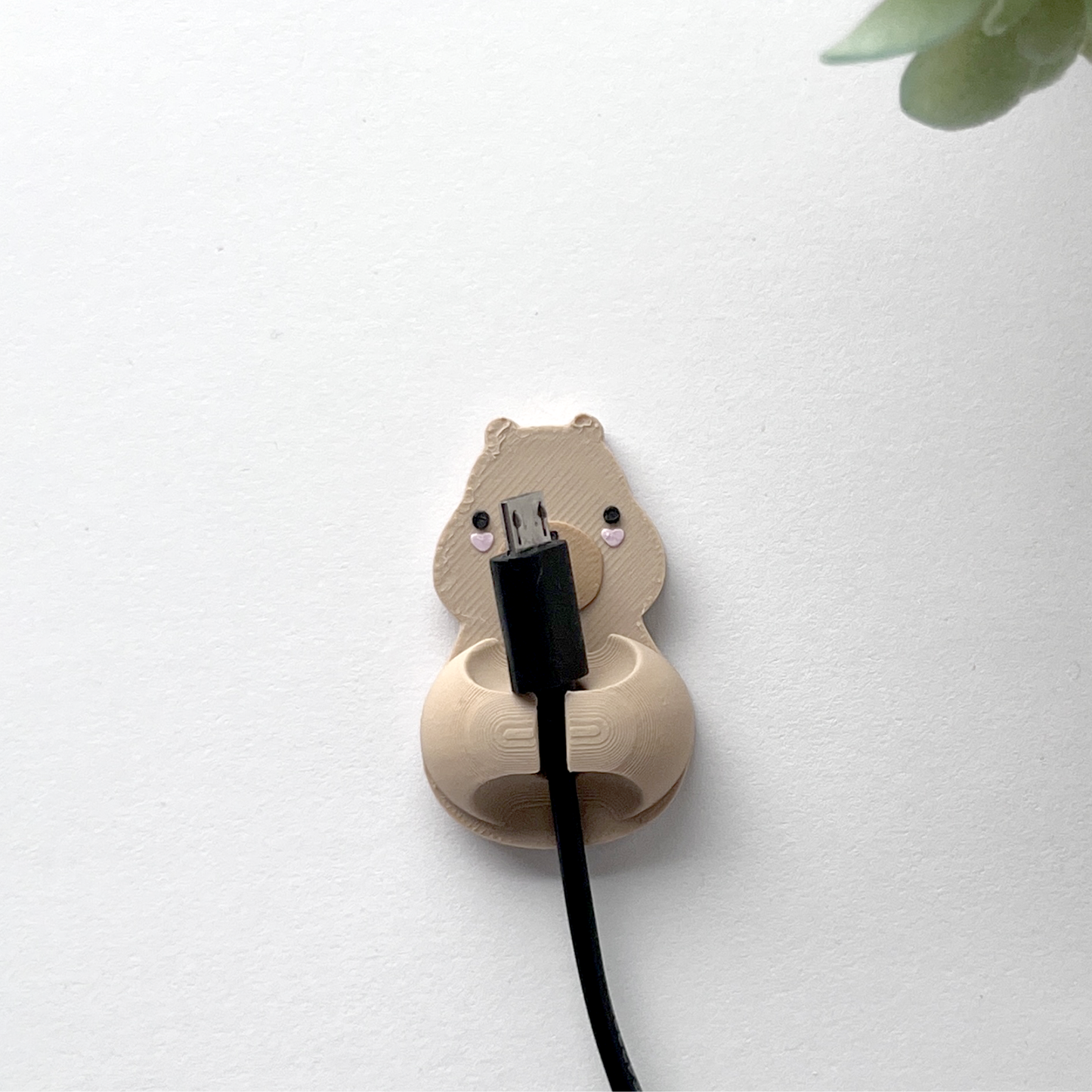 pack de 2 organizador de cables chigüiro