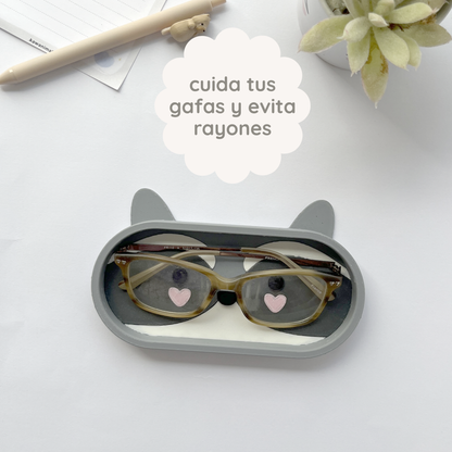 porta gafas tanuki (mapache)