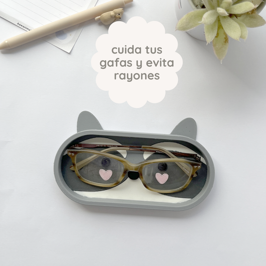 porta gafas tanuki (mapache)