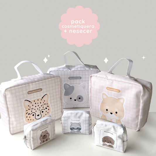 Pack Cosmetiquera + Neceser