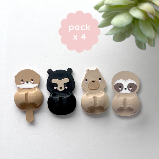 pack de 4 organizador de cables