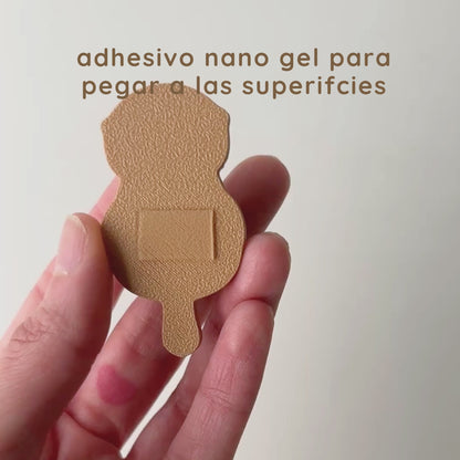 pack de 2 organizador de cables manatí amazónico